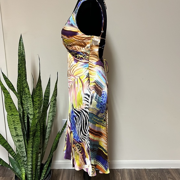 Mary L. Couture Silk Fit & Flare Silhouette. Preowned - Picture 4 of 11